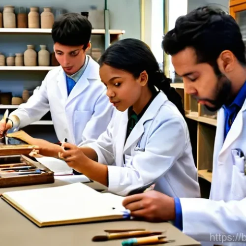 Home 23 문화재수리기술자 자격 시험 준비 커뮤니티 - **Prompt 1: Collaborative Learning and Mentorship in Cultural Heritage Restoration**
"A diverse ...